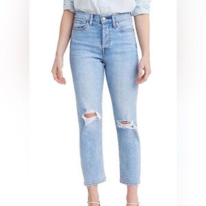 Bridge of Bellflower Wedgie Straight Jeans